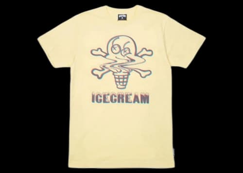 Icecream Ice Cream Swirl Tee Yellow