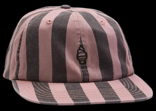 Icecream Ice Cream Dairy Fitted Cap Pink/Clay