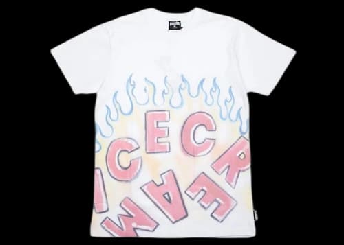 Icecream Ice Cream Furnace Tee White