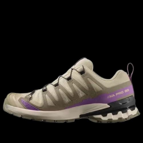 SALOMON XA Pro 3D V9 Gore-Tex 'Bog Aloe Concord Grape' (Women's)