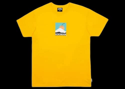 Icecream Ice Cream Cherry Tee Yellow