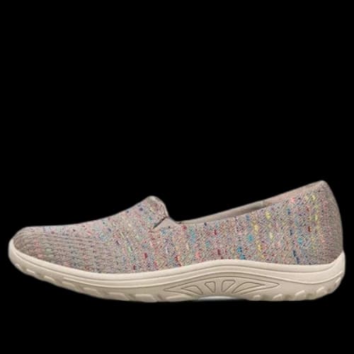 Skechers Reggae Fest Wicker Slip On 'Taupe Brown' (Women's)