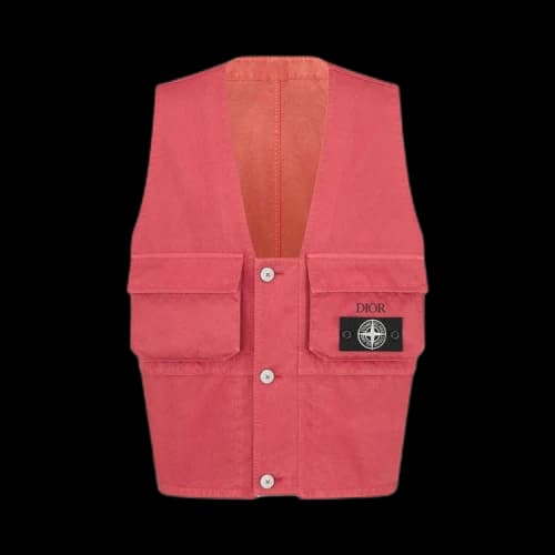 Dior x Stone Island Vest 'Red'