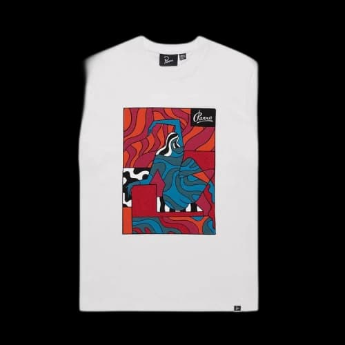Parra The Attic Trip T-Shirt 'White'