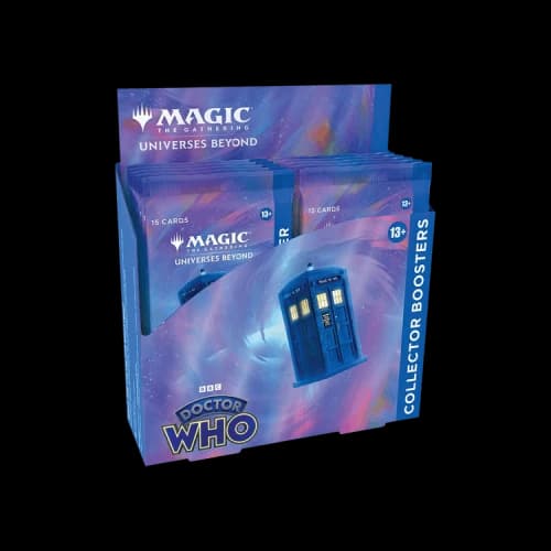Magic: The Gathering Universes Beyond: Doctor Who Collector Booster Display