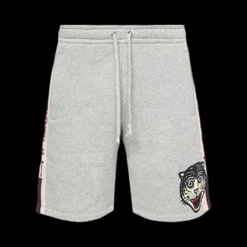 Gucci Track Shorts 'Medium Grey/Milk/Red'