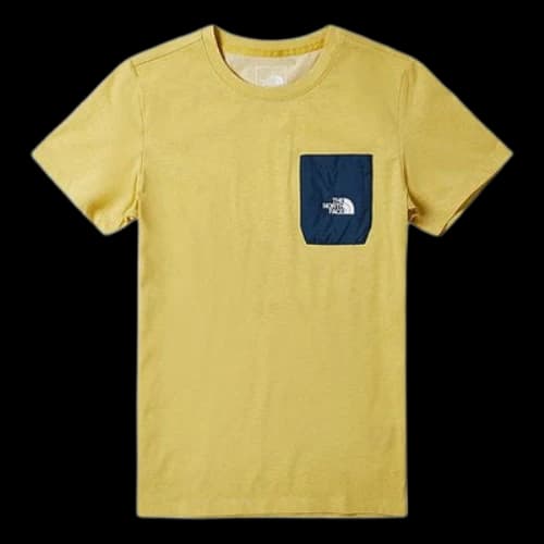 THE NORTH FACE Unisex SS20 Quick Dry Round-neck Yellow