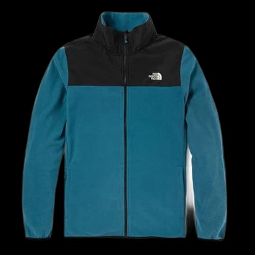 THE NORTH FACE Outdoor Stay Warm Fleece Knit Colorblock Jacket Blue