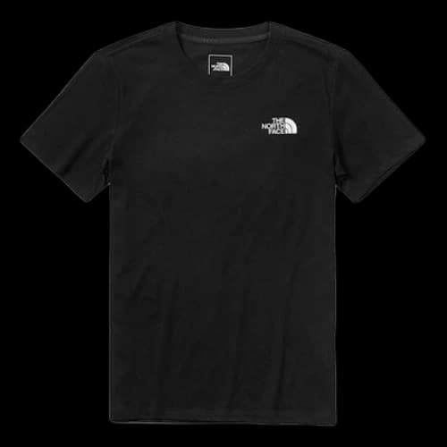 THE NORTH FACE TNF logo Short Sleeve Couple Style Black