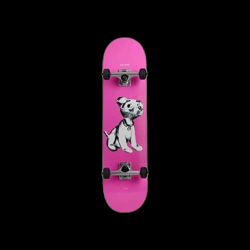 CELINE Skate Board With Dog Detail 'Pink'