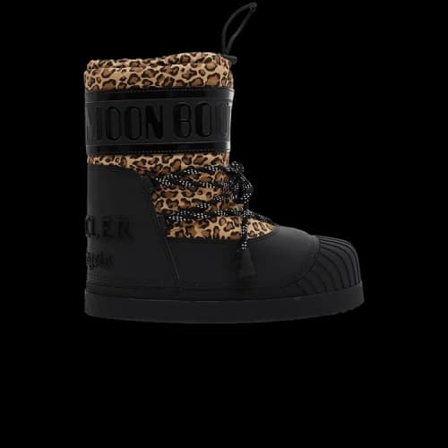 Palm Angels x Moncler Shedir Snow Boot 'Black Leopard' (Women's)