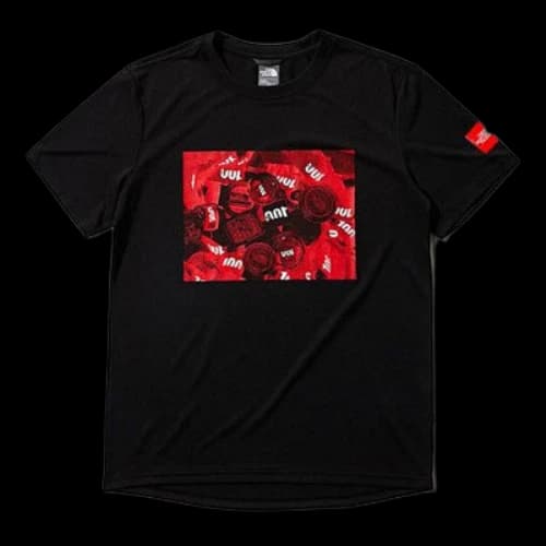 THE NORTH FACE TNF100 Outdoor Sports Short Sleeve Couple Style Black