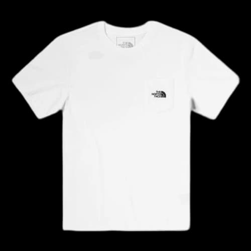 THE NORTH FACE Outdoor Breathable Short Sleeve Couple Style White