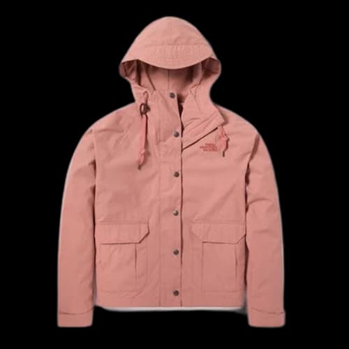 THE NORTH FACE Series Windproof Jacket Outdoor Windproof Water Repellent Pink