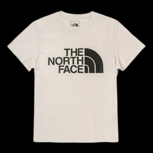 THE NORTH FACE Outdoor Casual Short Sleeve Creamy White