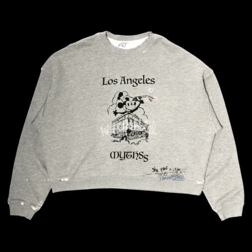 Paly Hollywood Mythss Crewneck 'Grey'