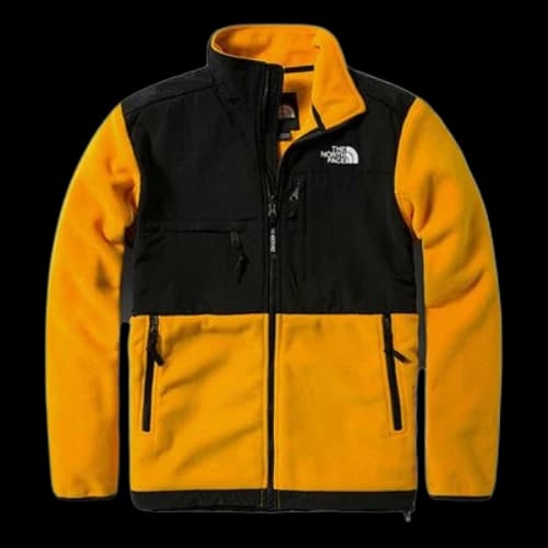 THE NORTH FACE 1995Denali Contrasting Colors Fleece Jacket Yellow