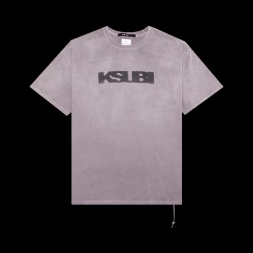 Ksubi Sign of the Times Biggie Short-Sleeve Tee 'Haze'