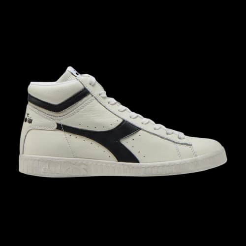 Diadora Game L High Waxed 'White Black'