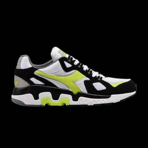 Diadora Mythos Suede 'White Acid Green'