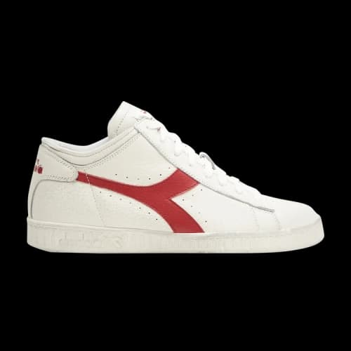 Diadora Game L Waxed Row Cut 'White Red Pepper'