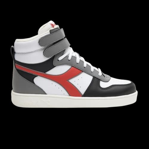 Diadora Magic Basket Mid Big Kid 'White Aurora Red'
