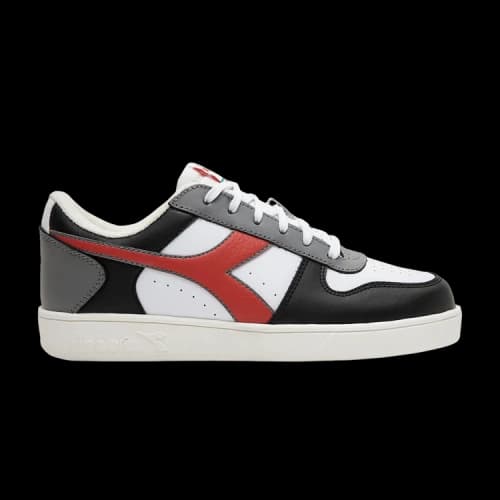 Diadora Magic Basket Low Big Kid 'White Aurora Red'