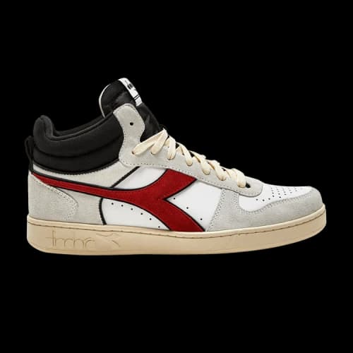 Diadora Magic Basket Demi Cut 'White Ferrari Red Italy'