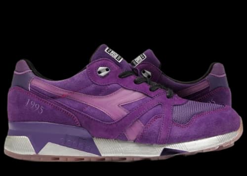 Diadora N9000 Packer Shoes x Raekwon Purple Tape