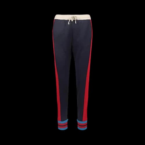 Gucci Striped Cotton Blend Trackpants 'Multicolor'