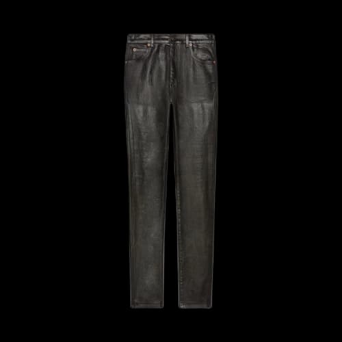 Gucci High Rise Skinny Jeans Black
