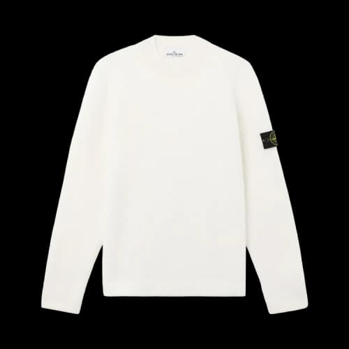 Stone Island Fancy Yarn Crewneck 'Ivory'