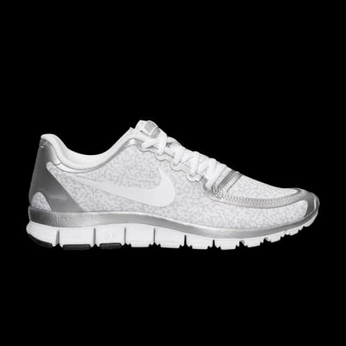 Nike Free 5.0 V4 'White Metallic Silver' (Women's)