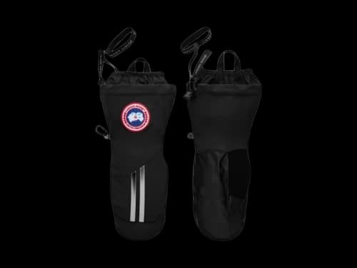Canada Goose Snow Mantra Badge Mitts Mittens Black