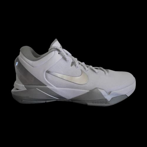 Nike Zoom Kobe 7 System TB 'White Metallic Silver'