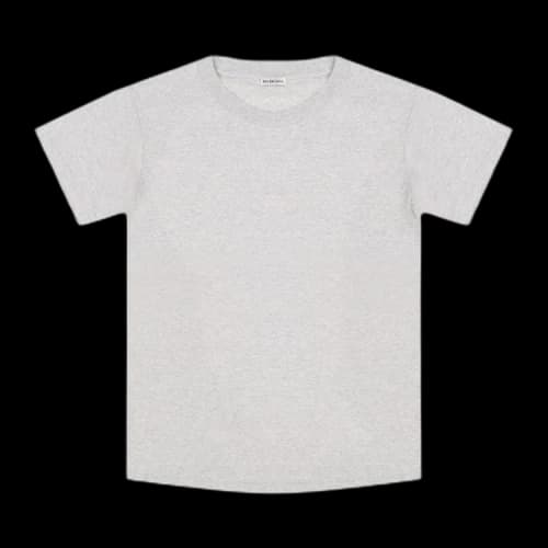 Balenciaga Back Patch T-Shirt 'Grey'