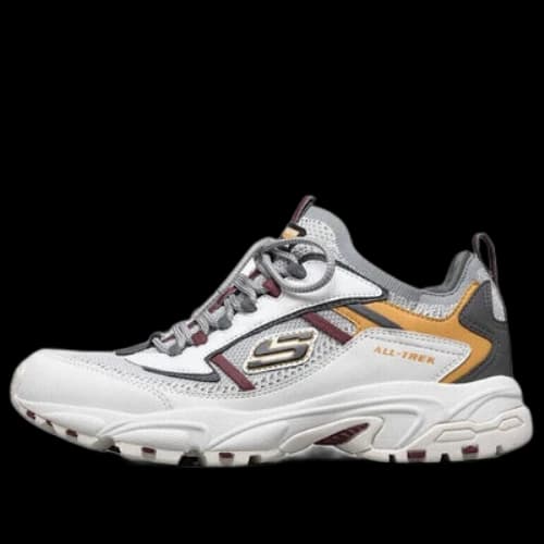 Skechers Stamina Low-Top Running Shoes Gray