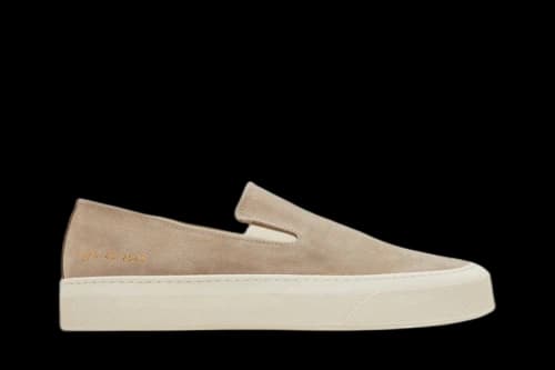 Common Projects Bumpy Nubuck Slip-On 'Grey'