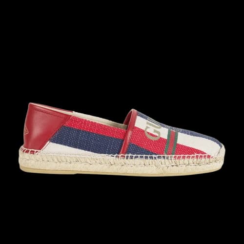 Gucci Striped Espadrille 'Red White Blue'