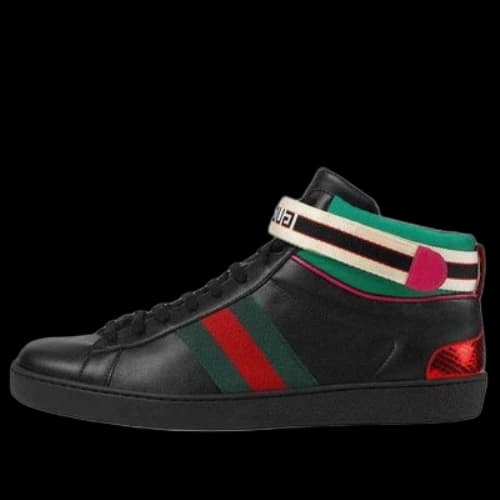 Gucci Ace High 'Black Red Green'