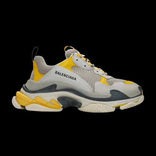 Balenciaga Triple S Trainer 'Yellow Grey' (Women's)