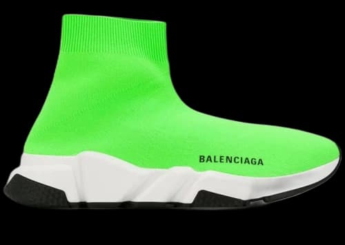 Balenciaga Speed Trainer Green Black Sole (Women's)