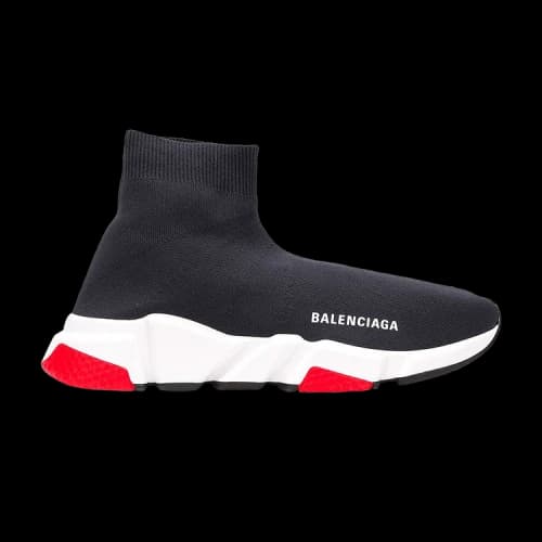 Balenciaga Speed Trainer 'Grey Red' 2018 (Women's)