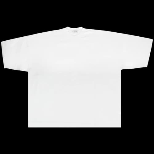 Balenciaga Logo Short-Sleeve Crewneck T-Shirt 'White'