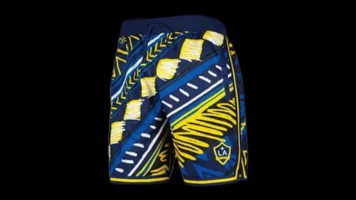 Mitchell & Ness La Galaxy Tribal Fashion Shorts Navy