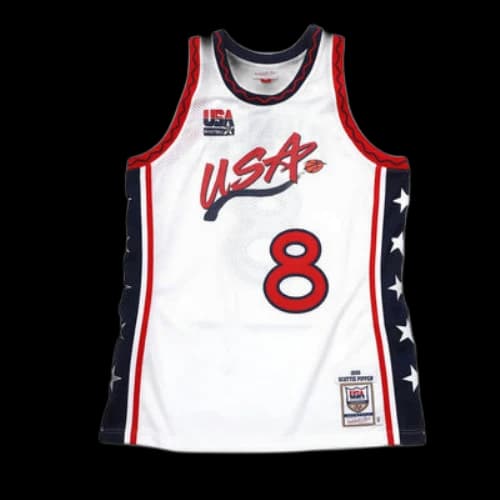 Mitchell & Ness Team USA 1996 Home Authentic Player Jersey 'Scottie Pippen'