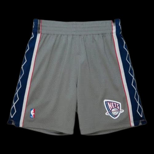 Mitchell & Ness NBA New Jersey Nets 2004/05 HWC Authentic Player Shorts 'Grey Navy'