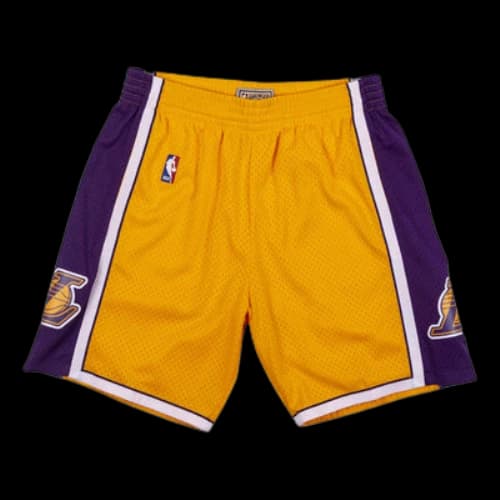 Mitchell & Ness NBA Los Angeles Lakers 2009/10 HWC Swingman Shorts 'Gold'