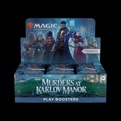Magic: The Gathering Murders at Karlov Manor Play Booster Display