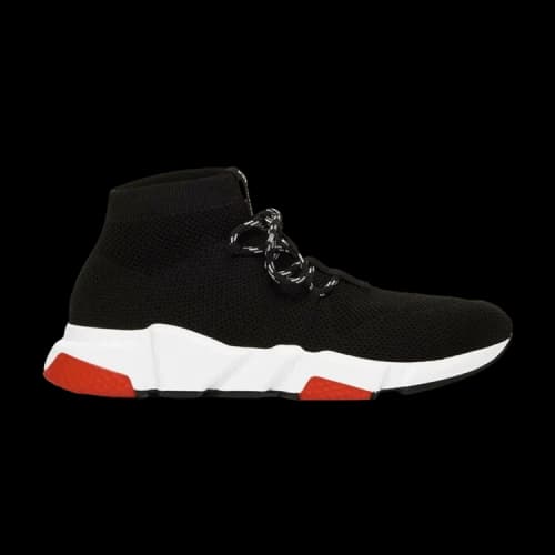 Balenciaga Speed Lace Up Trainer 'Black Red'